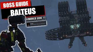 EASILY Defeat BALTEUS | Boss Guide | Armored Core 6