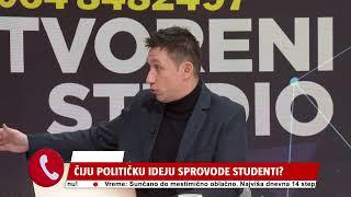 OTVORENI STUDIO - Prelazne vlade neće biti! Opozicija ne želi izbore