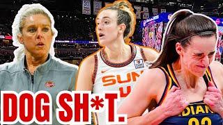 Fever Play Like DOG S**T in AWFUL WNBA Playoff LOSS for Caitlin Clark! Marina Mabrey STONE COLD!