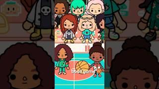 Toca Life World Basketball Game!?  #tocaboca #tocalifeworld #basketball #aesthetic