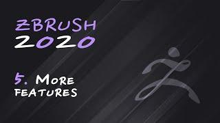 5. ZBrush 2020. Прочие фишки | Уроки на русском