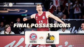 Final 07:33 WILD ENDING FC Bayern München Basketball vs. MHP RIESEN Ludwigsburg 05/18/2024