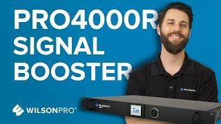 Pro4000R Professional Signal Booster | WilsonPro