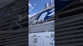 3 Cruise Ships EPIC Horn Battle (Love Boat Theme) #Shorts