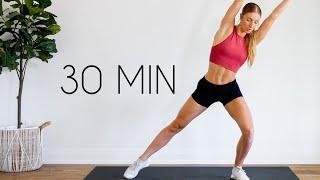 Low Impact FULL BODY HIIT Workout (No Equipment + No Jumping)