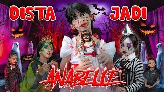 DISTA JADI ANABELLE DI PESTA HALLOWEEN LEIKA BARENG TEMEN YOUTUBER!! SEMUA SEREM BANGET #viralvideo