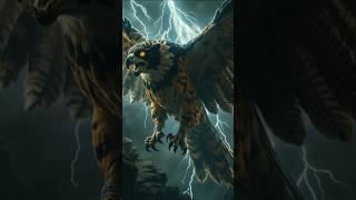 Skystripe: Guardian of Claw and Wind   Tiger & Falcon #ai #hybrid #pet #tiger #falcon #shorts