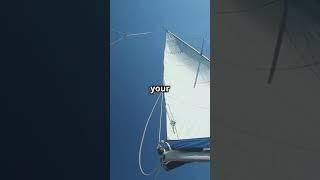 Sailboat Secrets: What Telltales Reveal!  #boat #sailing #shorts