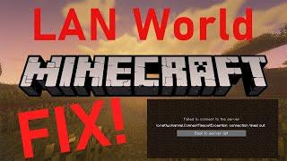 [SOLVED 1.21.1] Why Minecraft LAN is NOT WORKING