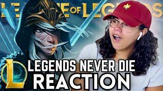 Legends Never Die (ft. Against The Current) Worlds 2017 | First Time Reacting to League of Legends