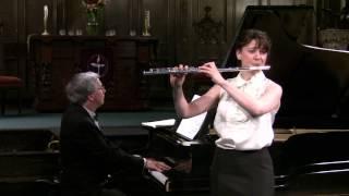 Samuel Barber, "Canzone for Flute and Piano" - Mimi Stillman, flute and Charles Abramovic, piano