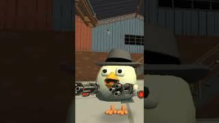 Заредил мера КВАДРОБЕРОМ в чикен Гане #darkrp #gmod #шортс #chickengun