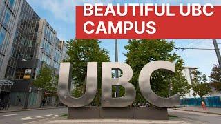 UBC Campus Tour - Most Beautiful Campus in Canada- #UBC #BritishColumbia #BeautifulCampus