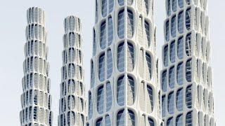 Conceptual Skyscraper: Creating complex tower in #SketchUp by Ali Goshtasbi Rad