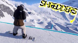 INSANE New Park Built On A GLACIER | Shredders