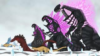 [EVOLUTION OF SHIN GODZILLA 2024] Shin Godzilla Fusion Form | SHIN SHIMOZILLA