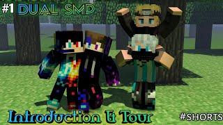 "New PocketEdition SMP" #1-DUAL SMP : Introducing and Tour #shorts #viral #minecraft #funny #smp