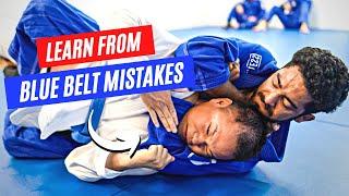 Blue Belt vs Blue Belt | BJJ Rolling Commentary