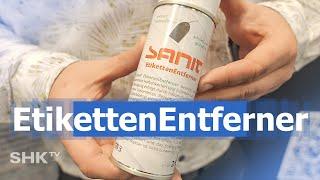 SANIT - Schluss mit hartnäckigen Aufklebern | SHK-TV Produkt