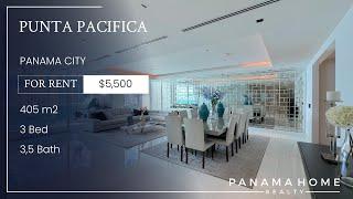 $5,500 Beautiful modern apartment in Punta Pacifica for Rent