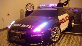 RC 1:10 Nissan GTR Police Drift Karosserie & Tamiya TT-01Subaru BRZ Vs. Audia A3