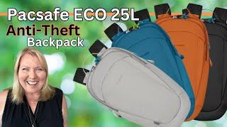 Level Up Your Safety ~ Pacsafe Eco 25L Anti-Theft Backpack