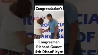 CONG.RICHARD GOMEZ  PROCLAMATION 4TH DISTTICT OF LEYTE #philippines #election2025 #goodvibes