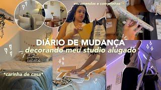 DIÁRIO DE MUDANÇA | decorando meu ape alugado  #8