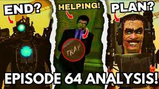 TITANS WILL LOSE?! | Skibidi Toilet 64 ALL SECRETS & Easter Egg Analysis Theory