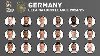 GERMANY Squad For UEFA Nations League 2024/25 | November 2024 | Germany | FootWorld