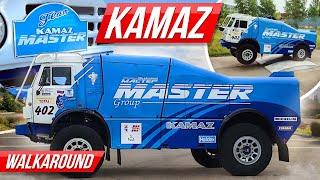 Legendary Russian KAMAZ Master rally raid truck for Dakar and Silk Way. In-Depth Review