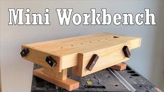 PORTABLE WORKBENCH BUILD // Small Space Budget Woodworking