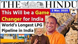 The Hindu Newspaper Analysis | 03 March 2025  | Current Affairs Today | Daily Current Affairs | UPSC