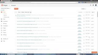 Add or Remove a Label To or From Multiple Blogger Posts