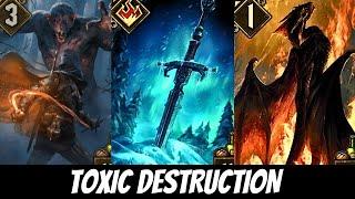 GWENT: Dragon, Sihil, Madoc, Eltibald Destruction Deck | Skellige Deck