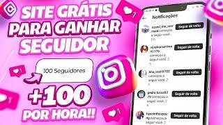 SITE ENVIANDO SEGUIDORES DE GRAÇA NO INSTAGRAM!! (atualizado)