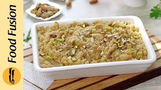 Aloe Vera Sooji Halwa Recipe by Food Fusion