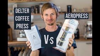 Delter Coffee Press V's AeroPress