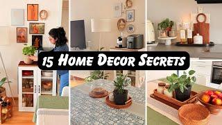 15 Home Decor Secrets that no one tells you 🪭️|  Real tips I use in my own home