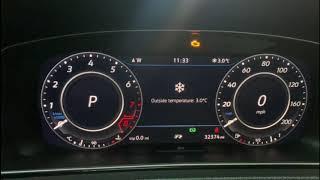 how to reset service light on the new VW Golf R 4K