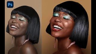 Professional face retouching in just 11 minutes | photoshop tutorial  by wick