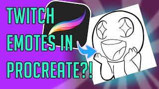 ProCreate isn't Just for FANCY Art: Make EMOTES Too!