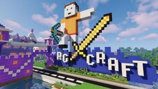 Майнкрафт RG-CRAFT.RU квадратный мир вас зовет Minecraft