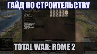 Стратегия строительства (Строительные билды, гайд) в игре Total War: Rome 2. Фракция Бактрия.