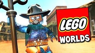 LEGO WORLDS ПРОХОЖДЕНИЕ - МОНСТР-ЛЮДОЕД ИЗ БОЛОТА! НОВЫЙ БИОМ С СЕКРЕТАМИ!