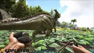 Jurassic ARK com o Bleidex Jogando Online...Server Banana Bacana