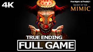 FNAF SECRET OF THE MIMIC Full Gameplay True Ending Walkthrough / No Commentary【FULL GAME】4K Ultra HD