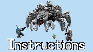 LEGO Star Wars Spider Tank Instructions | 75361