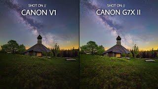 Canon Powershot V1 VS Canon G7X Mark II | Camera Test & Full Review