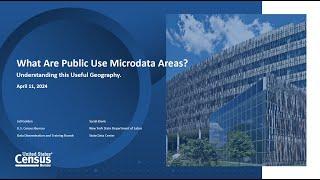 What are Public Use Microdata Areas (PUMAs)? Understanding When to Use this Geography